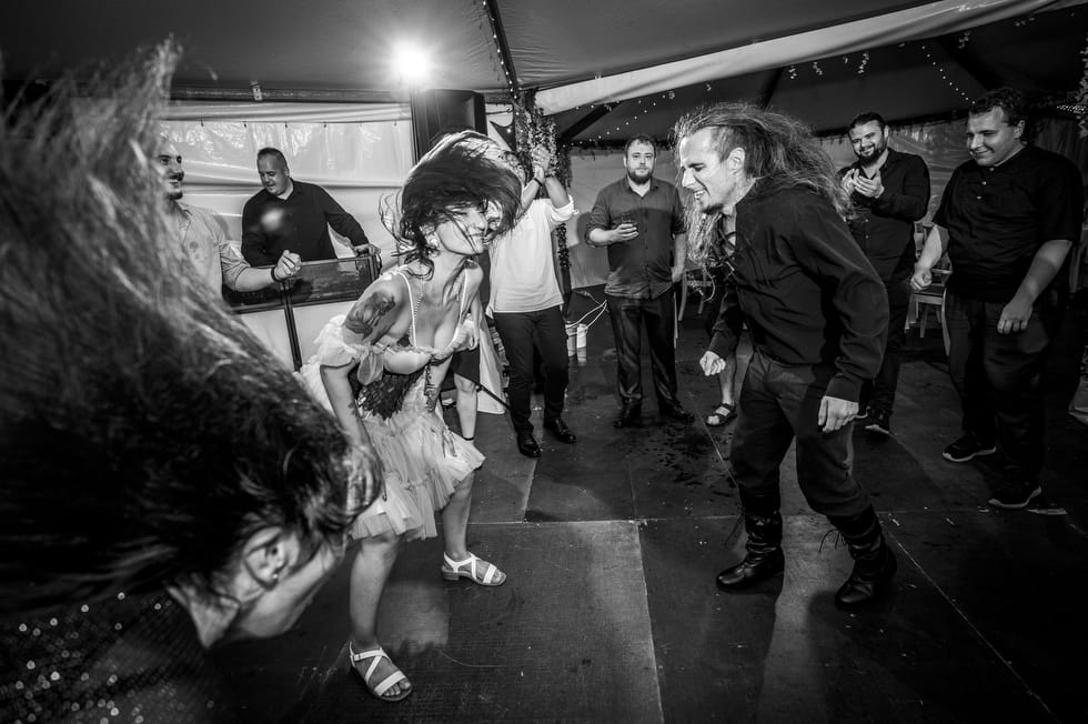 Esküvői rocker buli Veszprémben a História Malomkertben